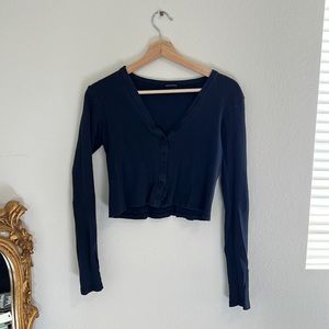 Brandy Melville Ribbed Long Sleeve